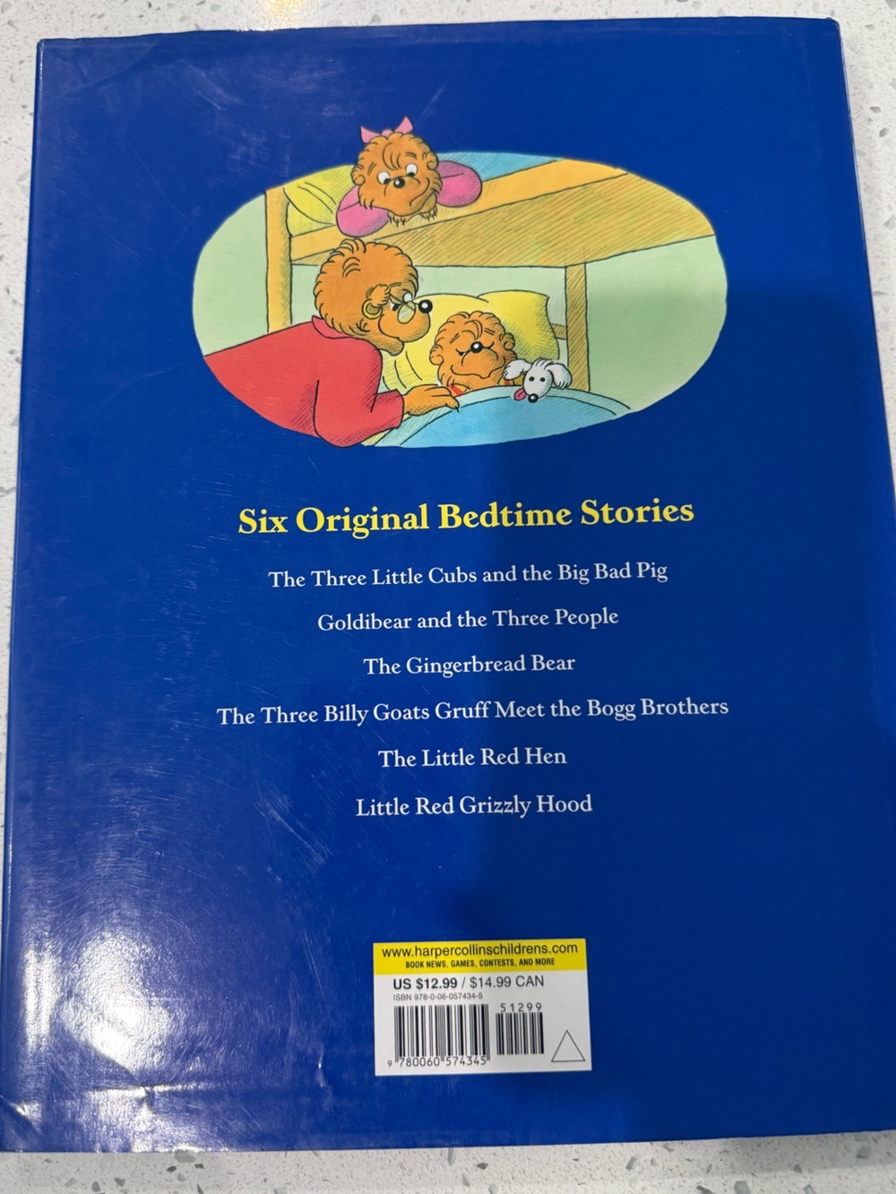 The Berenstain Bears Big Bedtime Book - Hardcover - Picture 3 of 3